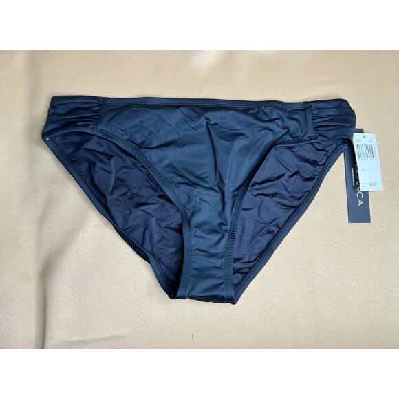 La Blanca Island Goddess Hipster Bikini Bottom 16 Black NWT - Picture 3 of 5